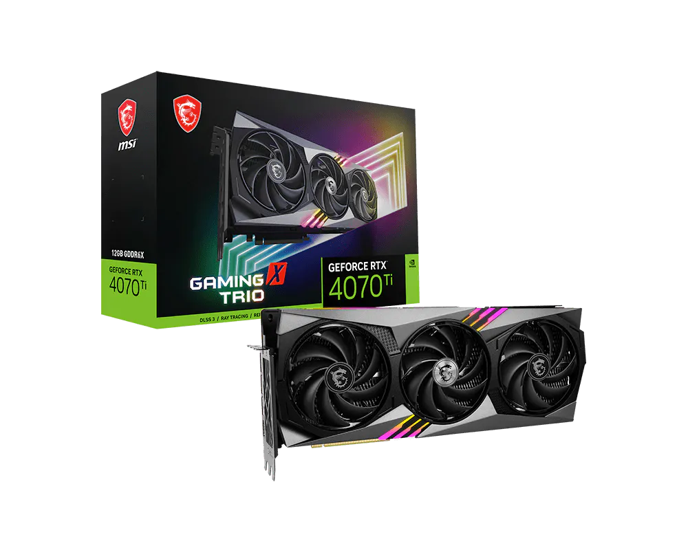MSI GeForce RTX 4070 Ti GAMING X TRIO 12G
